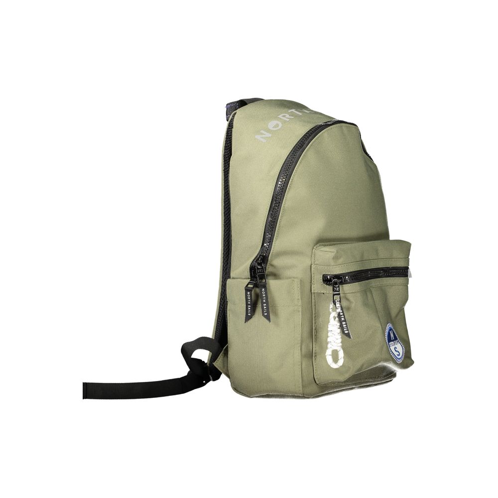 North Sails Green Polyester Backpack | Regal Royce