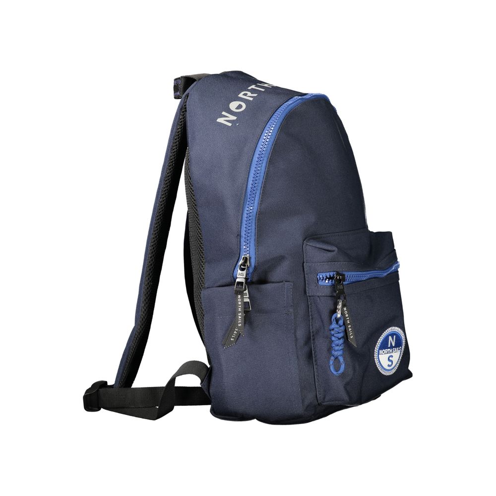 North Sails Blue Polyester Men's Backpack | Regal Royce