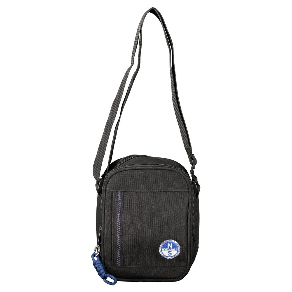 North Sails Black Polyester Shoulder Bag | Regal Royce