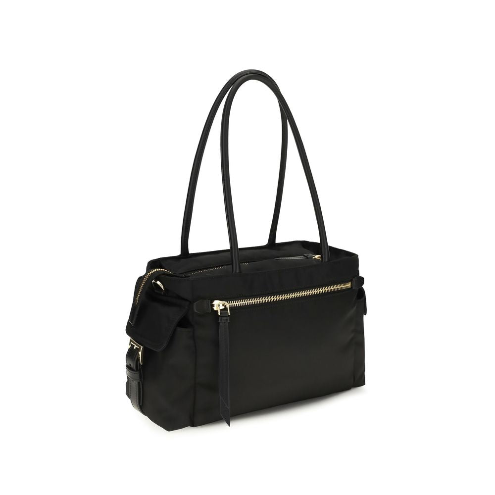 Prada Black Polyamide Shoulder Bag | Regal Royce
