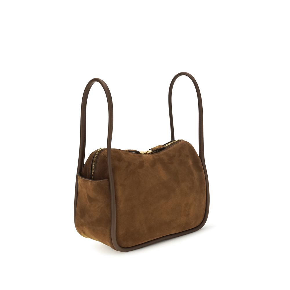 Prada Brown Calf Leather Bos Taurus Handbag | Regal Royce
