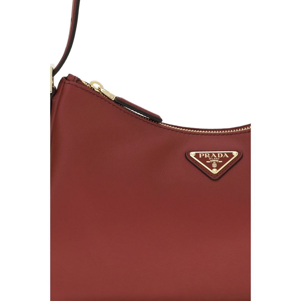 Prada Multicolor Calf Leather Bos Taurus Shoulder Bag | Regal Royce