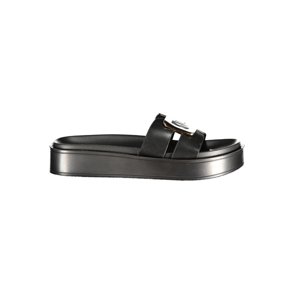 Laura Biagiotti Nero Polyurethane Women's Sandal | Regal Royce