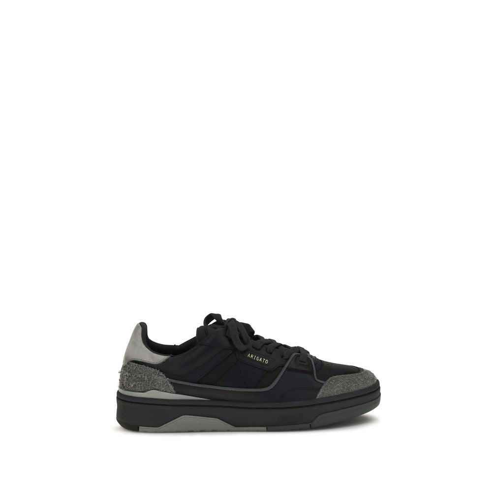 Axel Arigato Black Calf Leather Bos Taurus Low Top Sneakers | Regal Royce