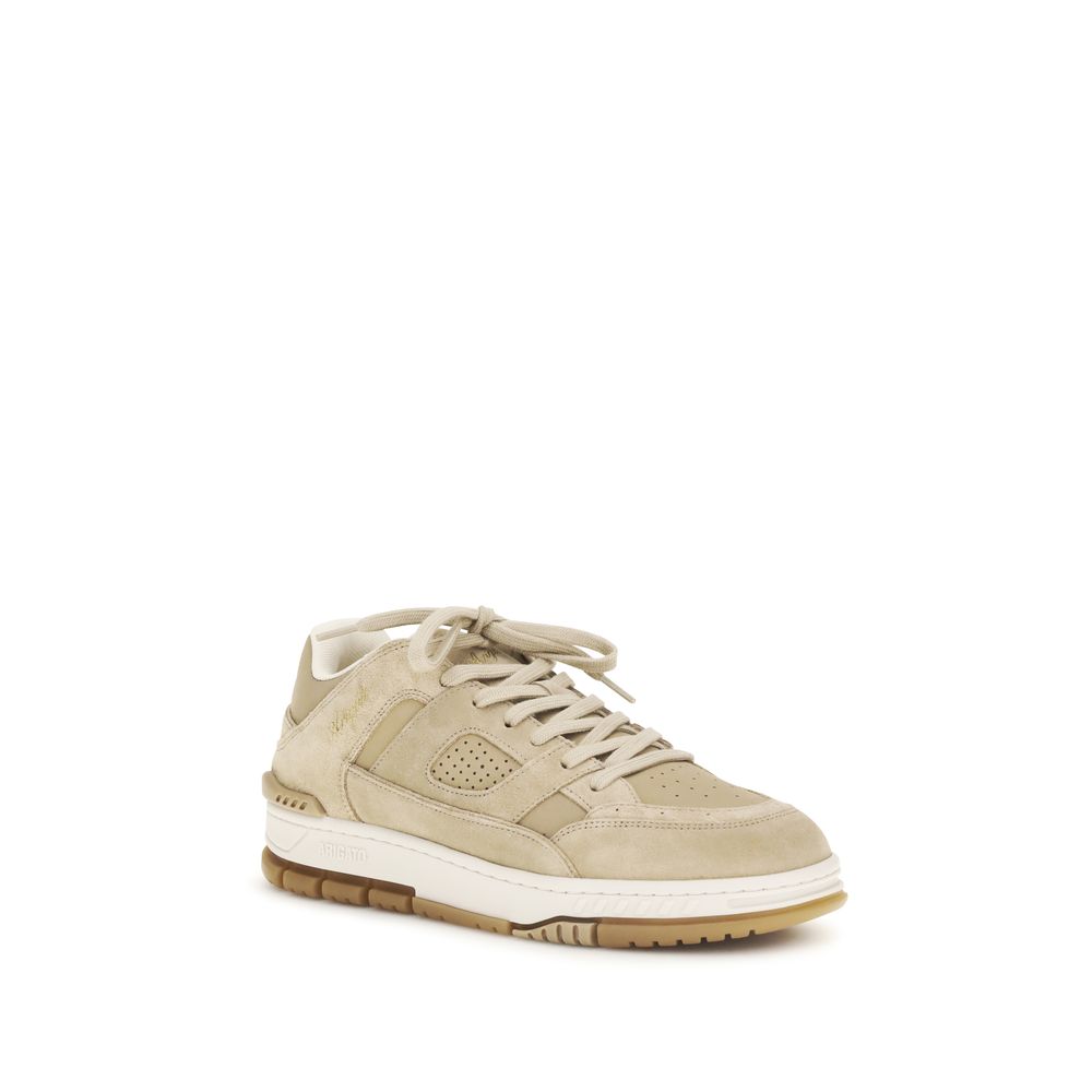 Axel Arigato Beige Calf Leather Bos Taurus Athletic Sneakers | Regal Royce
