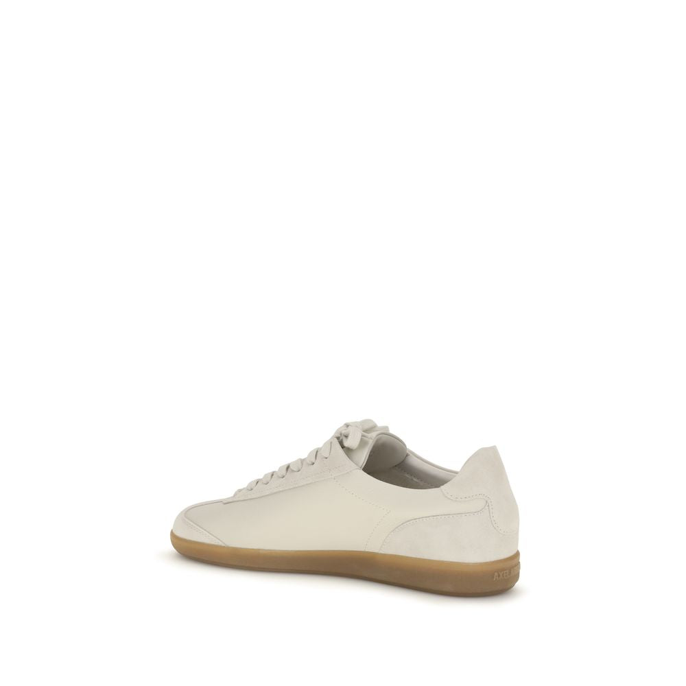 Axel Arigato Beige Calf Leather Bos Taurus Low Top Sneakers | Regal Royce