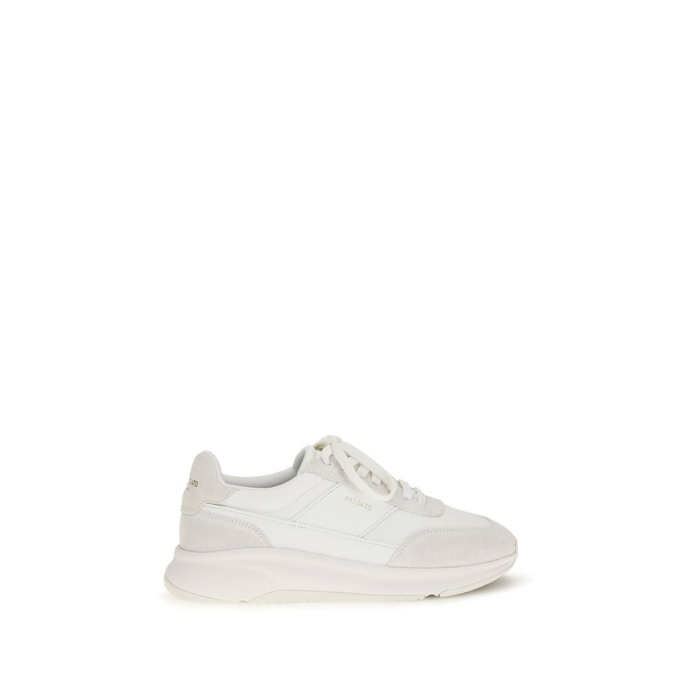 Axel Arigato White Calf Leather Bos Taurus Athletic Sneakers | Regal Royce