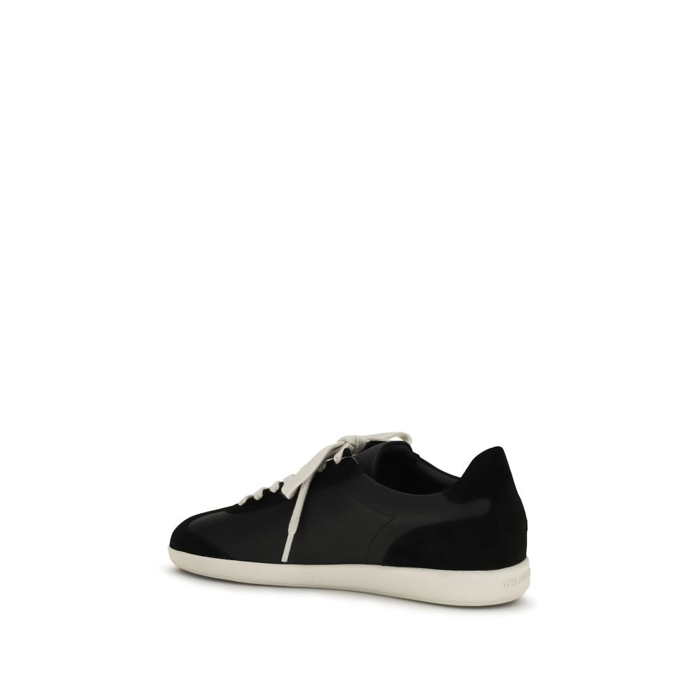 Axel Arigato Black Calf Leather Bos Taurus Athletic Sneakers | Regal Royce