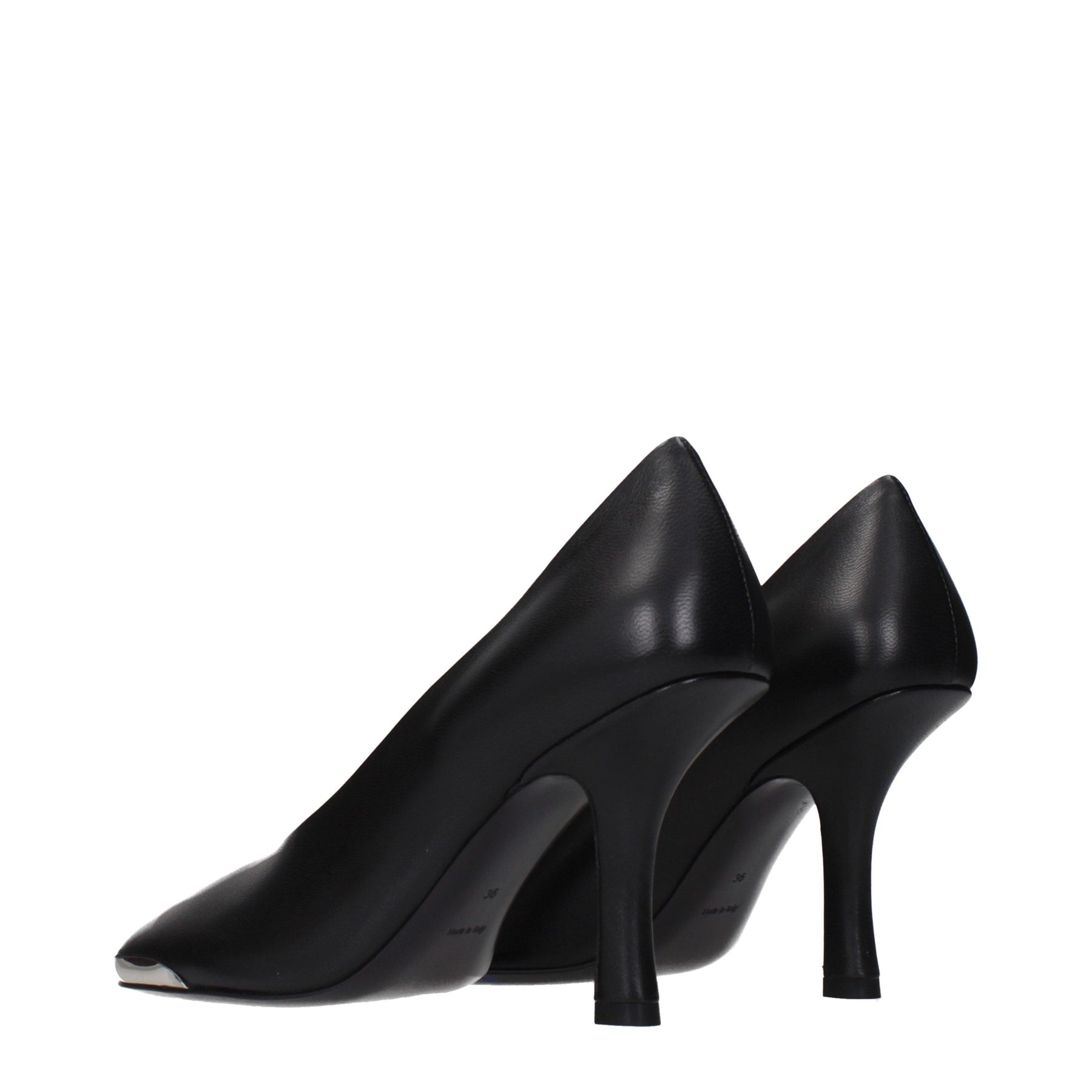 Burberry Black Leather High Heel Pumps | Regal Royce