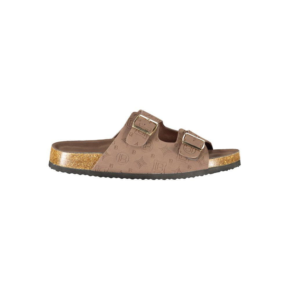 Laura Biagiotti Brown Polyurethane Women's Sandal | Regal Royce