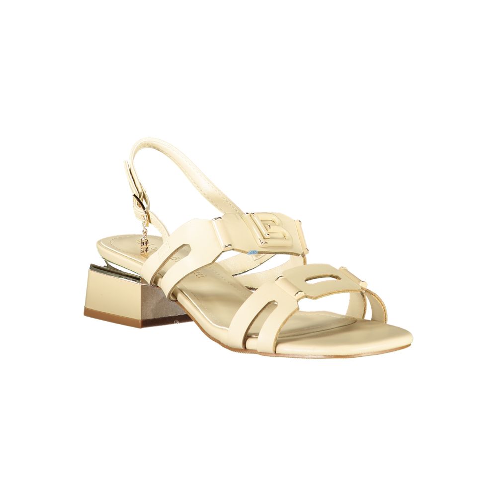 Laura Biagiotti Beige Polyethylene Flat Sandals | Regal Royce