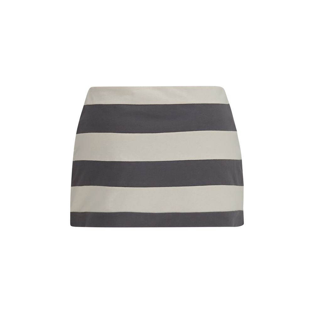 Miu Miu Multicolor Cotton Mini Skirt | Regal Royce