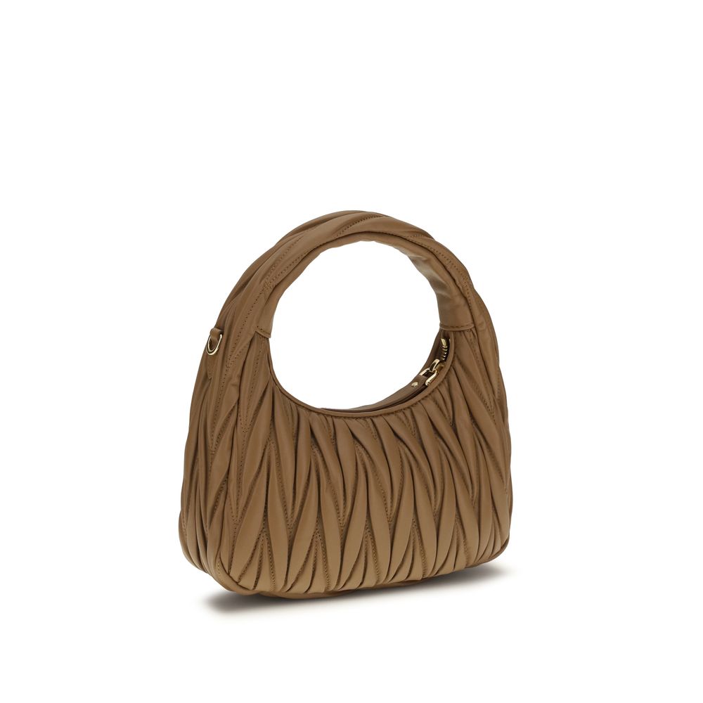 Miu Miu Beige Calf Leather Bos Taurus Handbag | Regal Royce