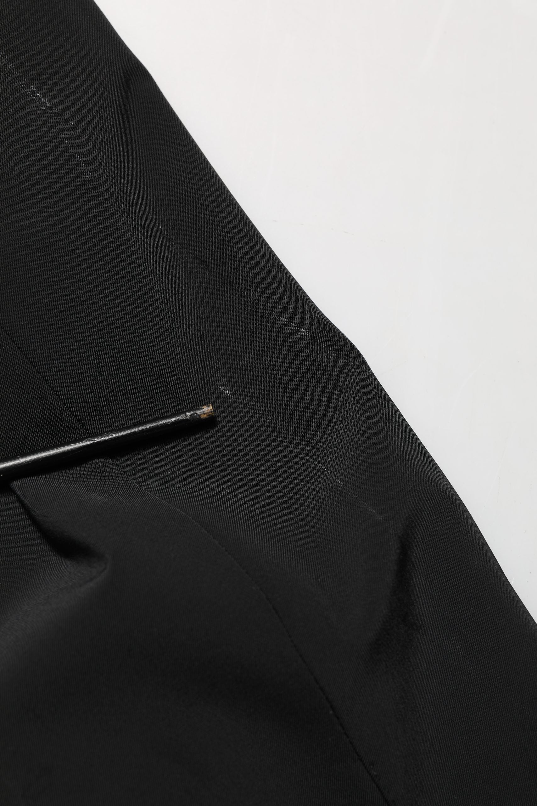 Dolce & Gabbana Black Single Breasted One Button Coat Blazer | Regal Royce