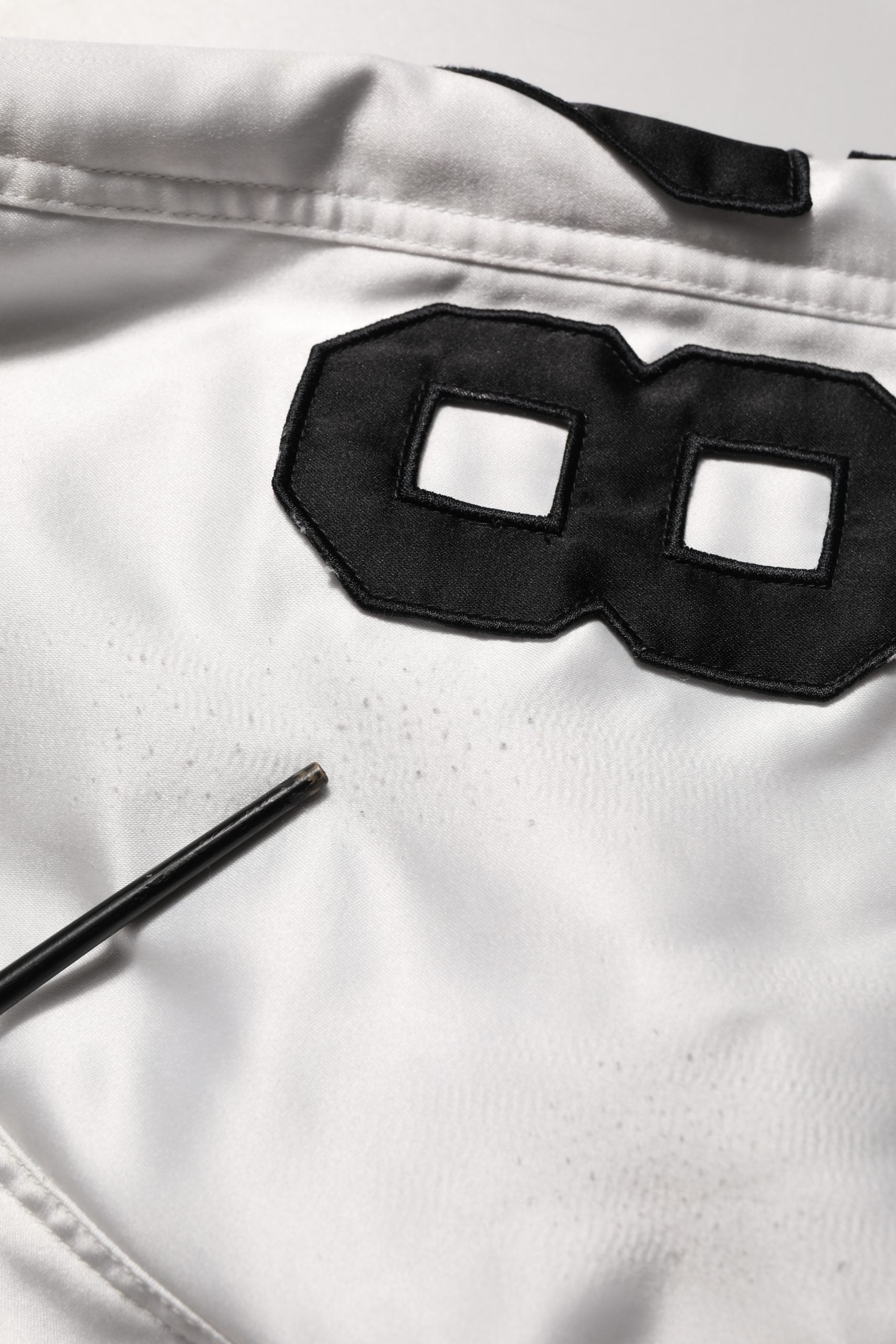 Dolce & Gabbana White DG Logo Polyester JerseyBomber Jacket | Regal Royce
