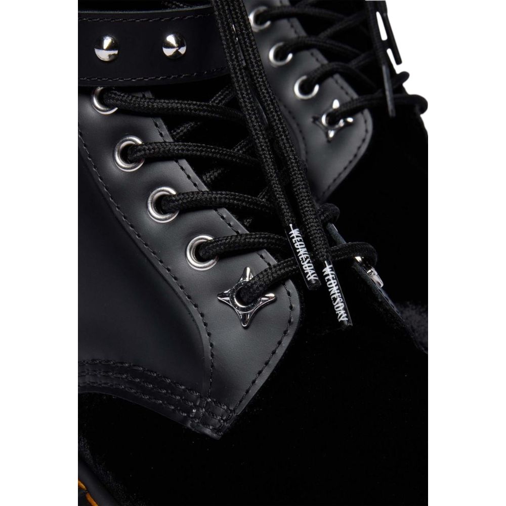 Dr. Martens Black Leather Lace-Up Boots | Regal Royce