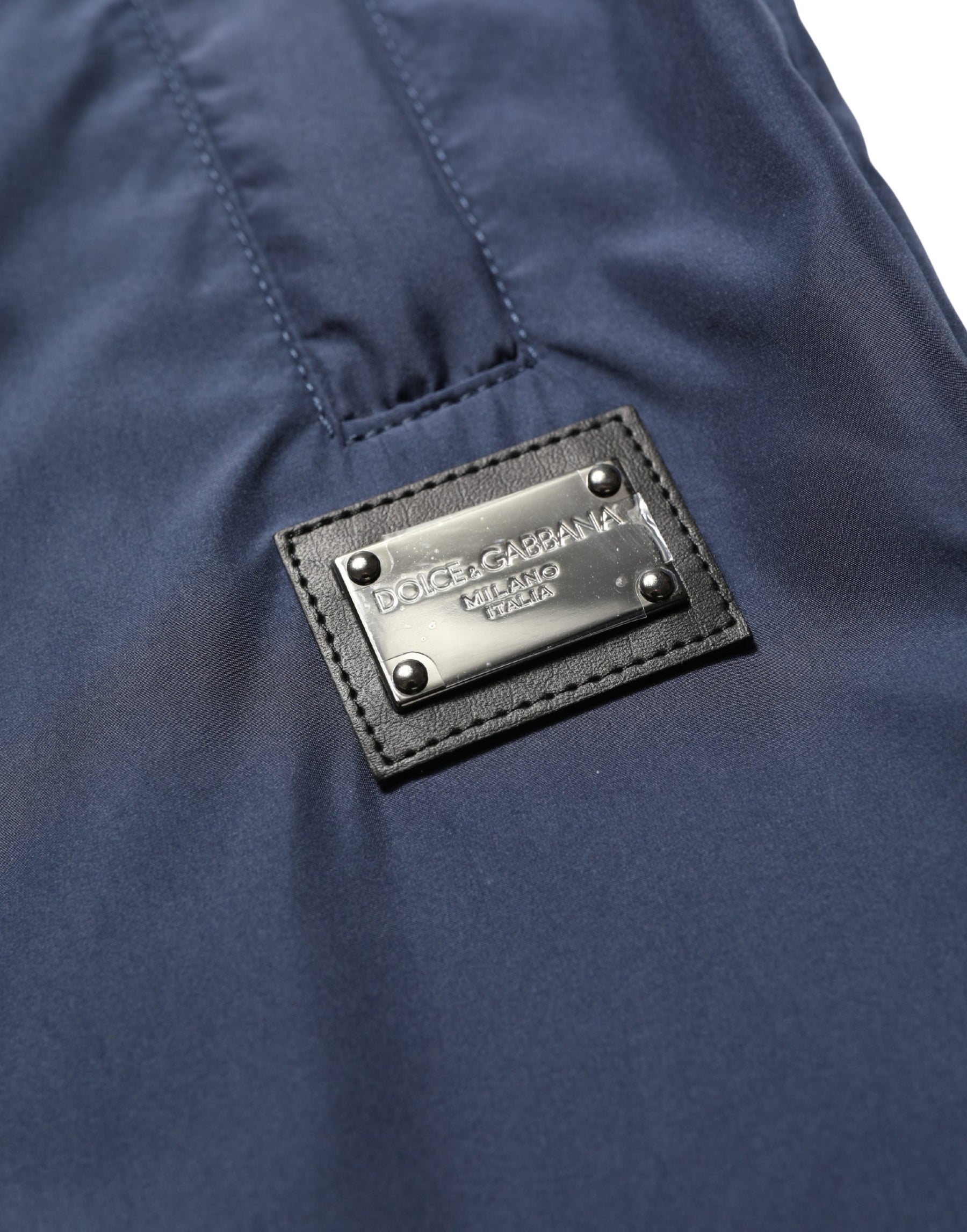 Dolce & Gabbana Dark Blue Polyester Jogger Sweatpants Pants | Regal Royce