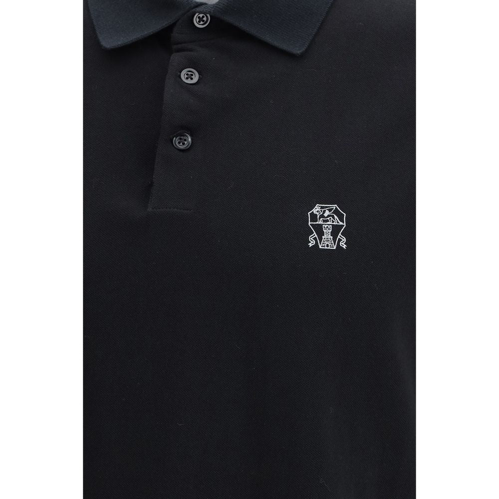 Brunello Cucinelli Black Cotton Shirt | Regal Royce