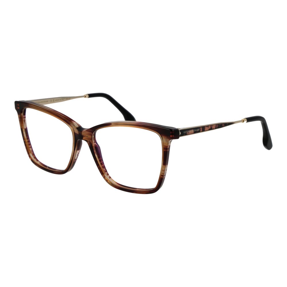 Victoria Beckham Brown Metal & Plastic Glasses (Frames) | Regal Royce