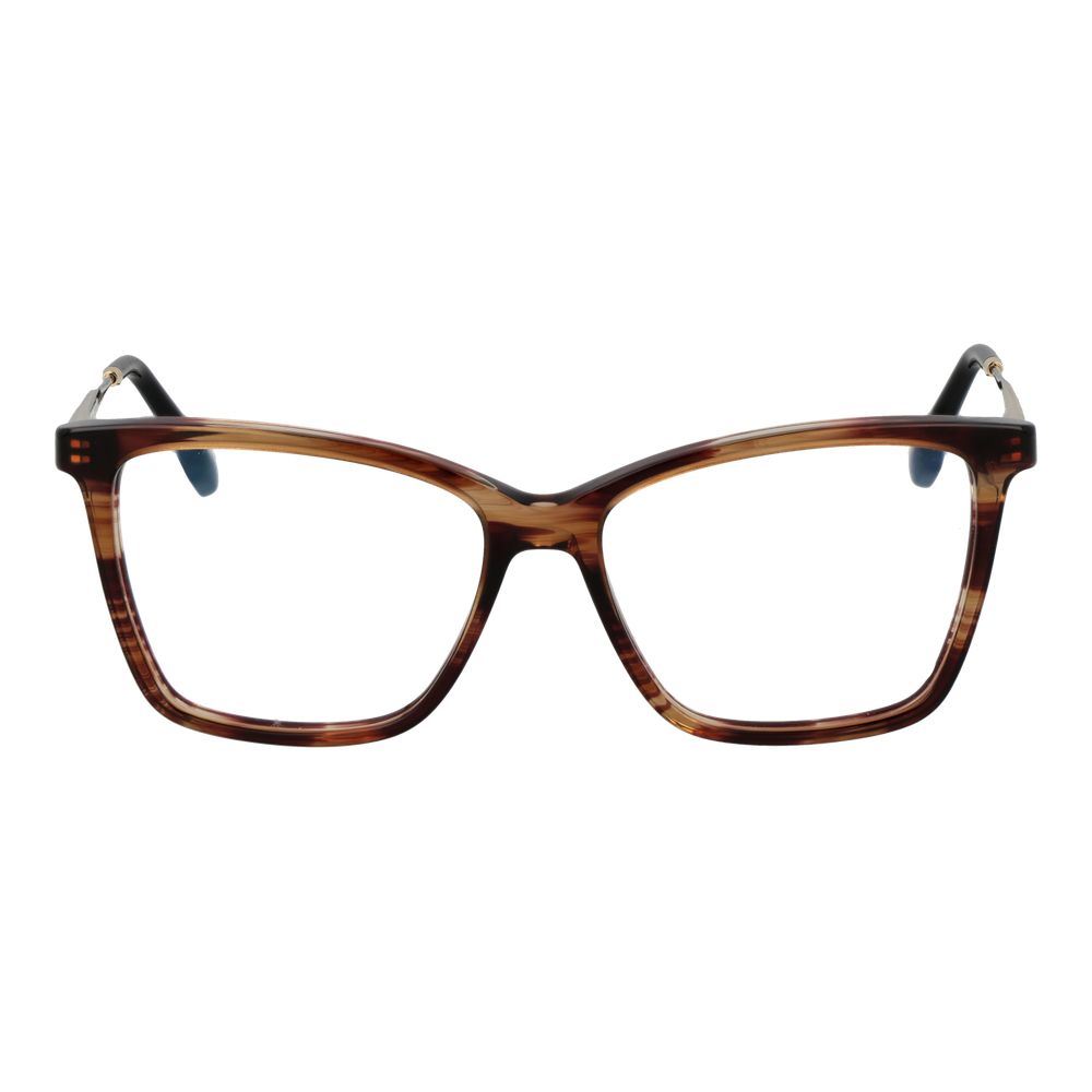 Victoria Beckham Brown Metal & Plastic Glasses (Frames) | Regal Royce