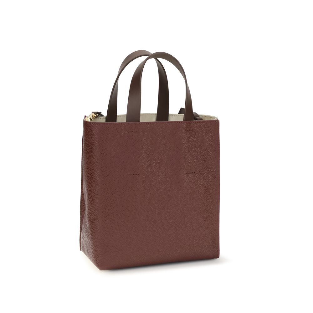 Marni Beige Calf Leather Bos Taurus Handbag | Regal Royce