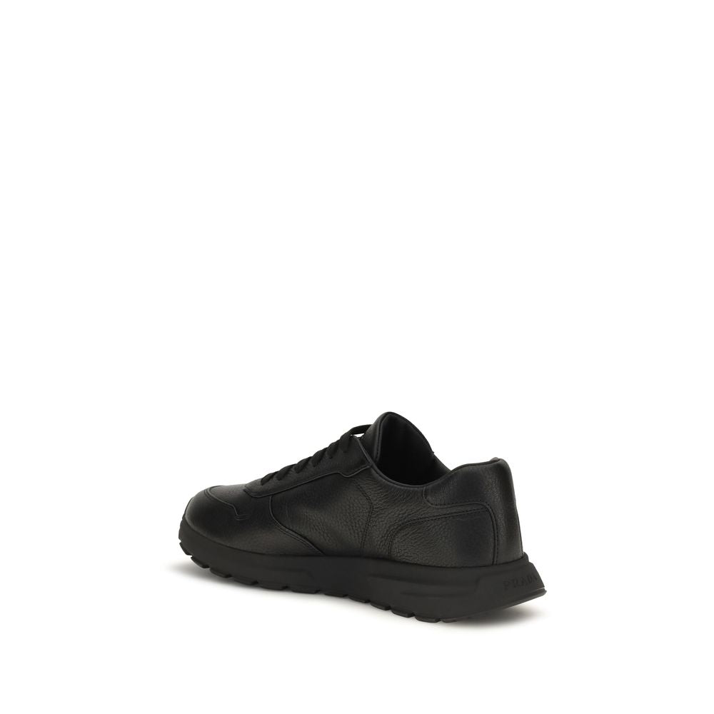 Prada Black Polyester Athletic Sneakers | Regal Royce