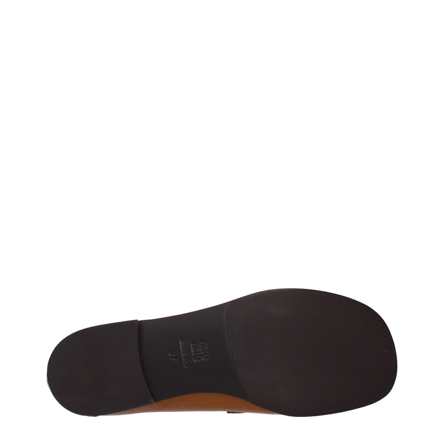 Miu Miu Brown Leather Slip-On Loafers | Regal Royce