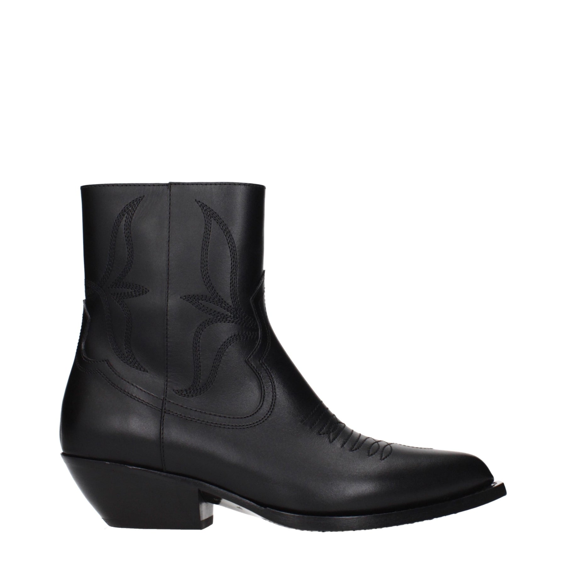 Celine Black Leather Ankle Boots | Regal Royce
