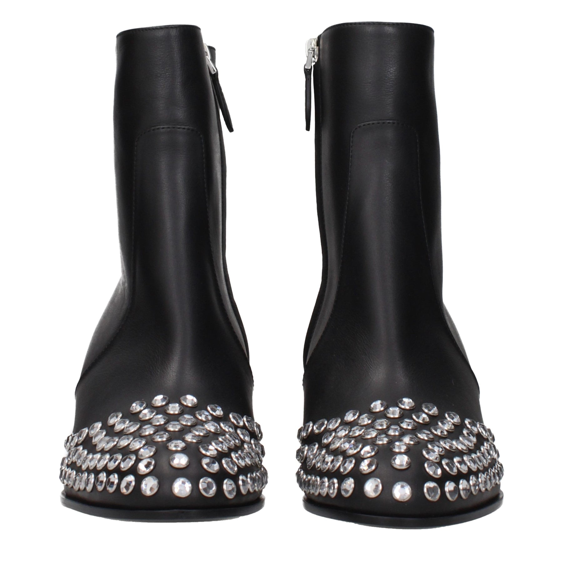 Alaïa Black Leather Ankle Boots | Regal Royce