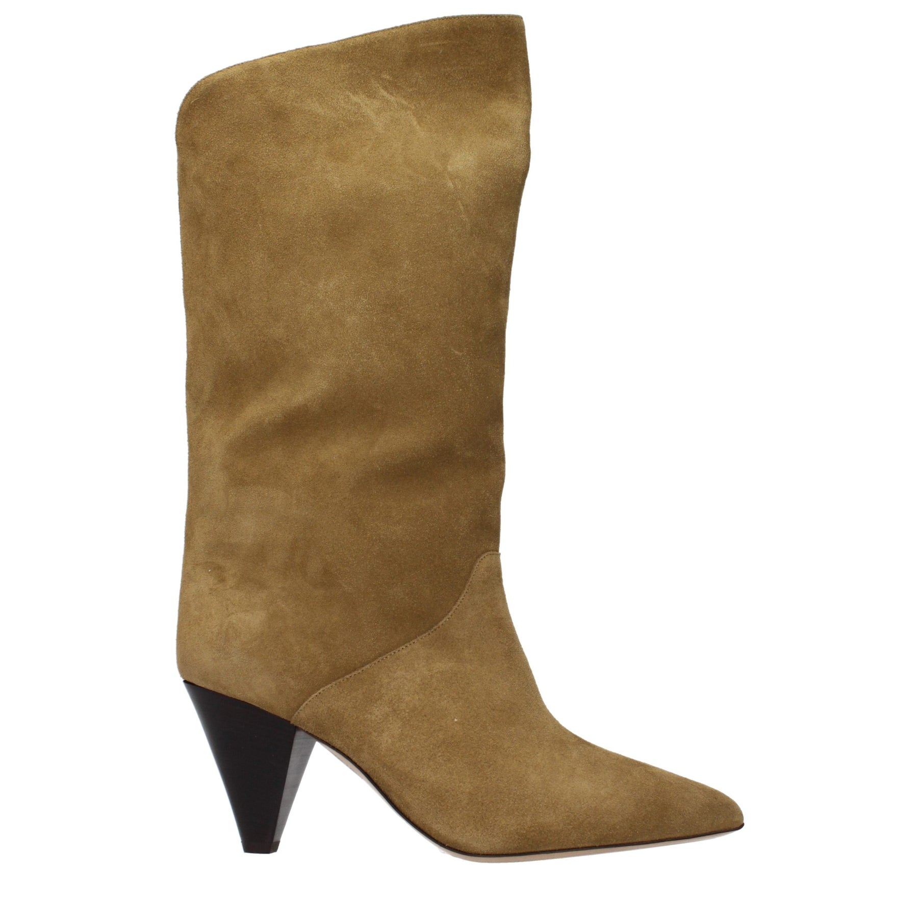 Isabel Marant Brown Leather High Heel Boots | Regal Royce