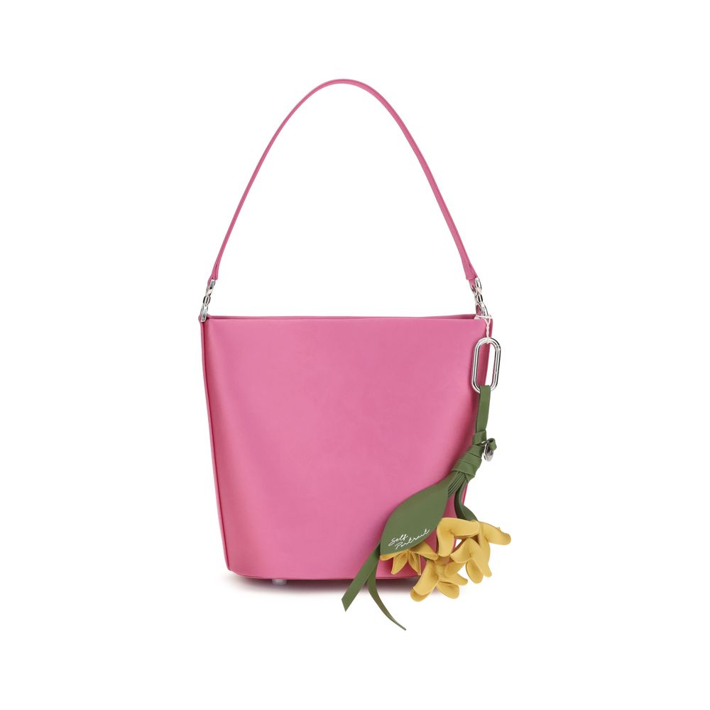 Self-Portrait Multicolor Polyester Backet Bag | Regal Royce