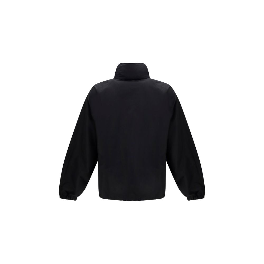 Gucci Black Cotton Full-Length Jacket | Regal Royce