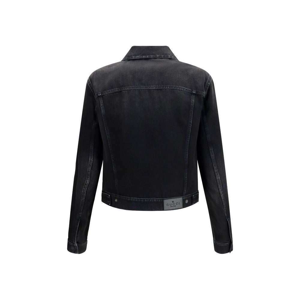 Gucci Blue Cotton Denim Jacket | Regal Royce