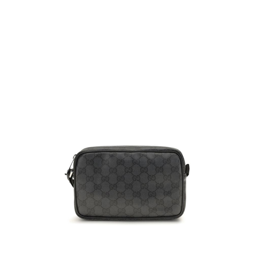 Gucci Black Fabric Shoulder Bag | Regal Royce