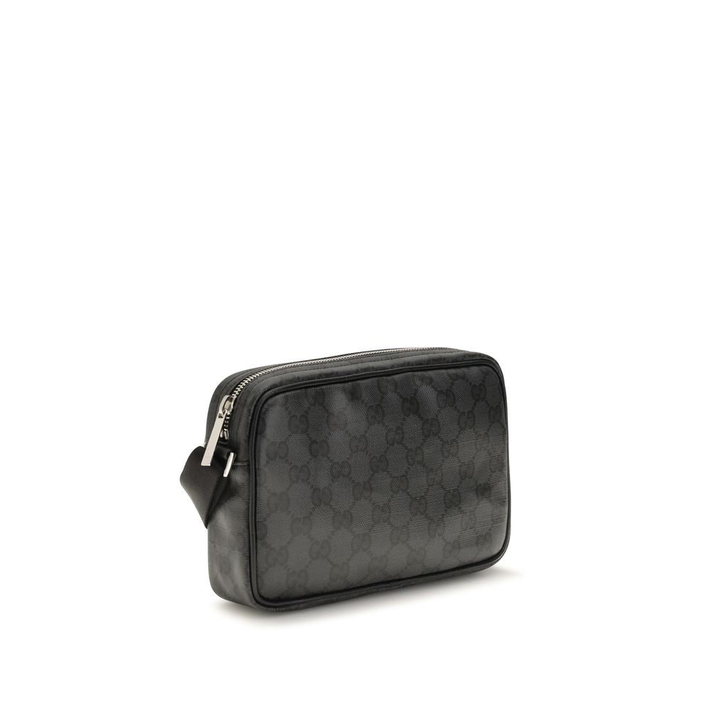Gucci Black Fabric Shoulder Bag | Regal Royce