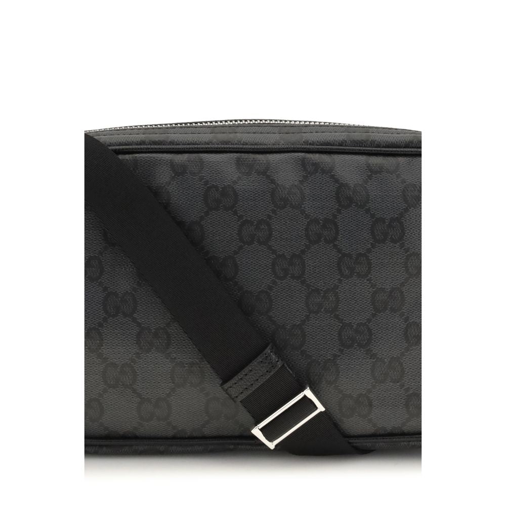 Gucci Black Fabric Shoulder Bag | Regal Royce
