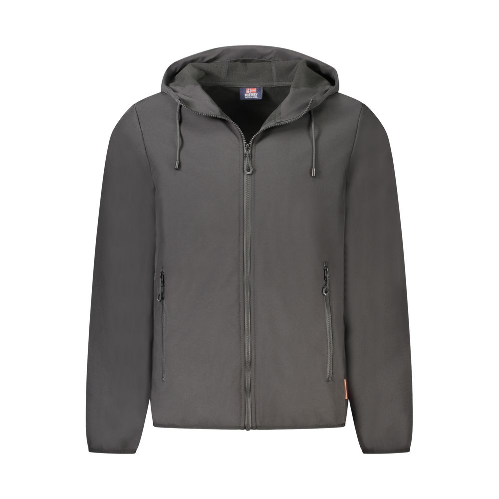 Norway 1963 Black Polyester Men's Jacket | Regal Royce
