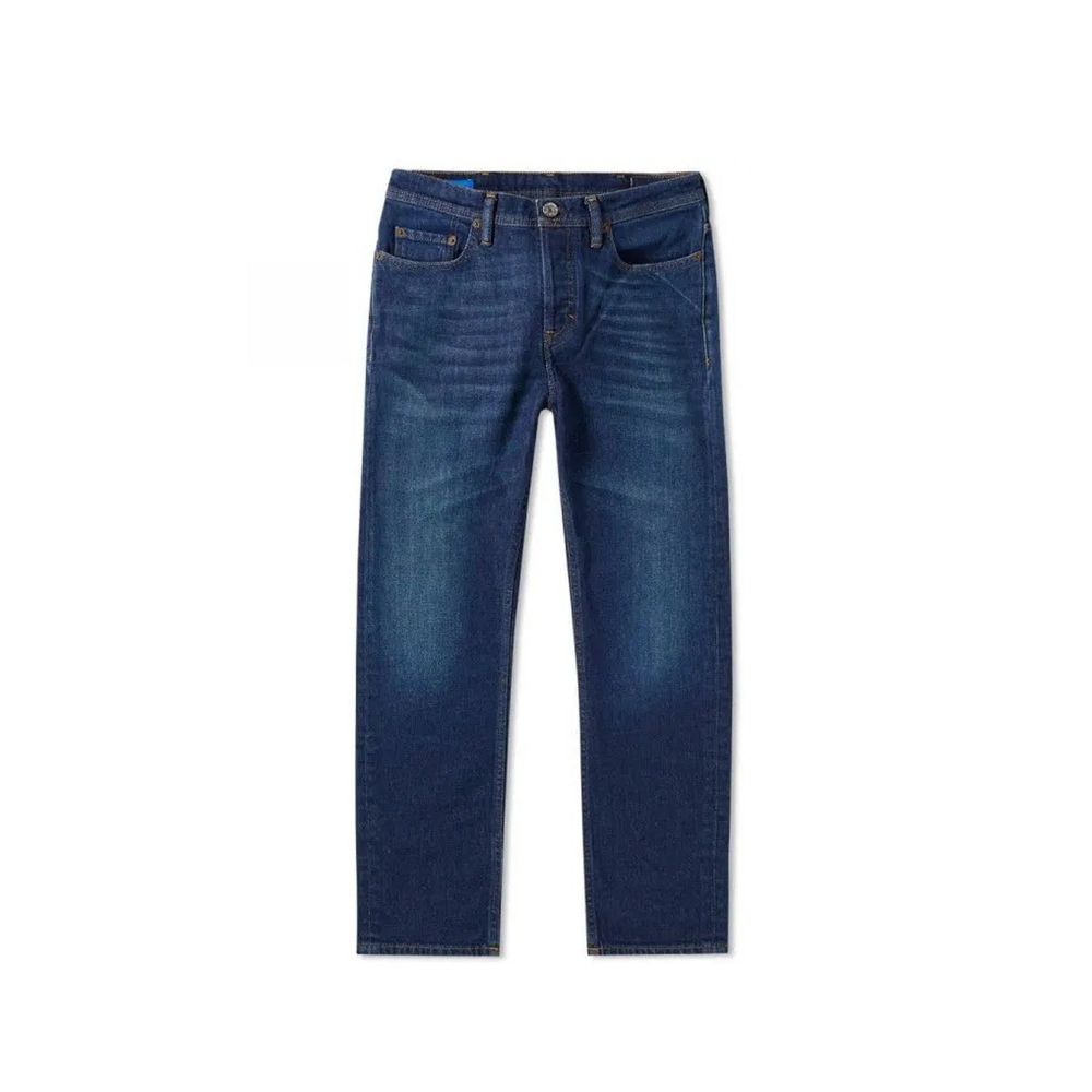 Acne Studios Blue Cotton Skinny Jeans | Regal Royce