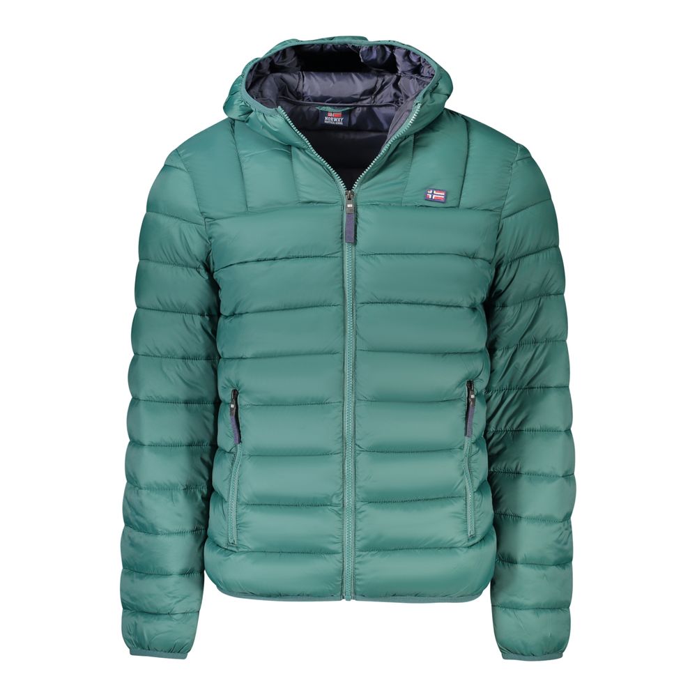 Norway 1963 Green Polyamide Men Jacket | Regal Royce