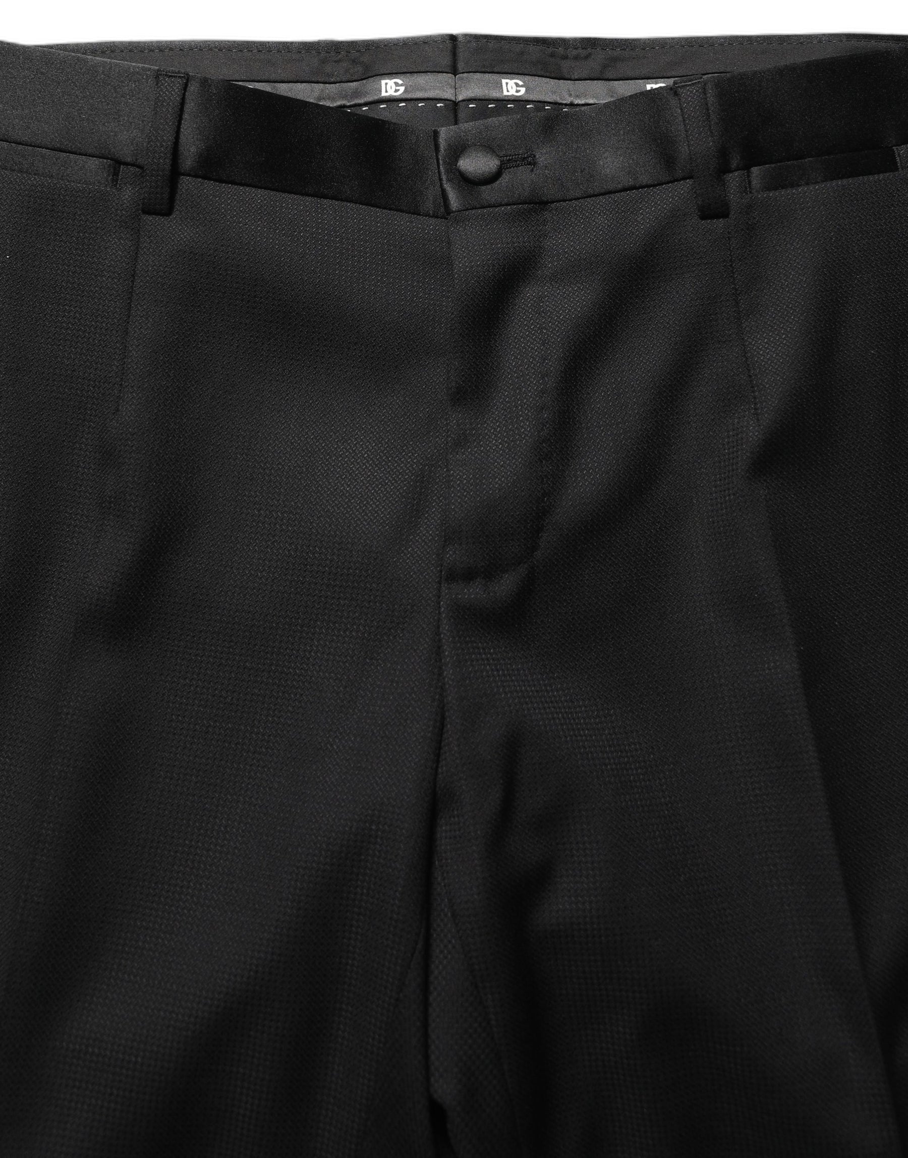 Dolce & Gabbana Black MARTINI Slim Fit Formal 3 Piece Suit | Regal Royce
