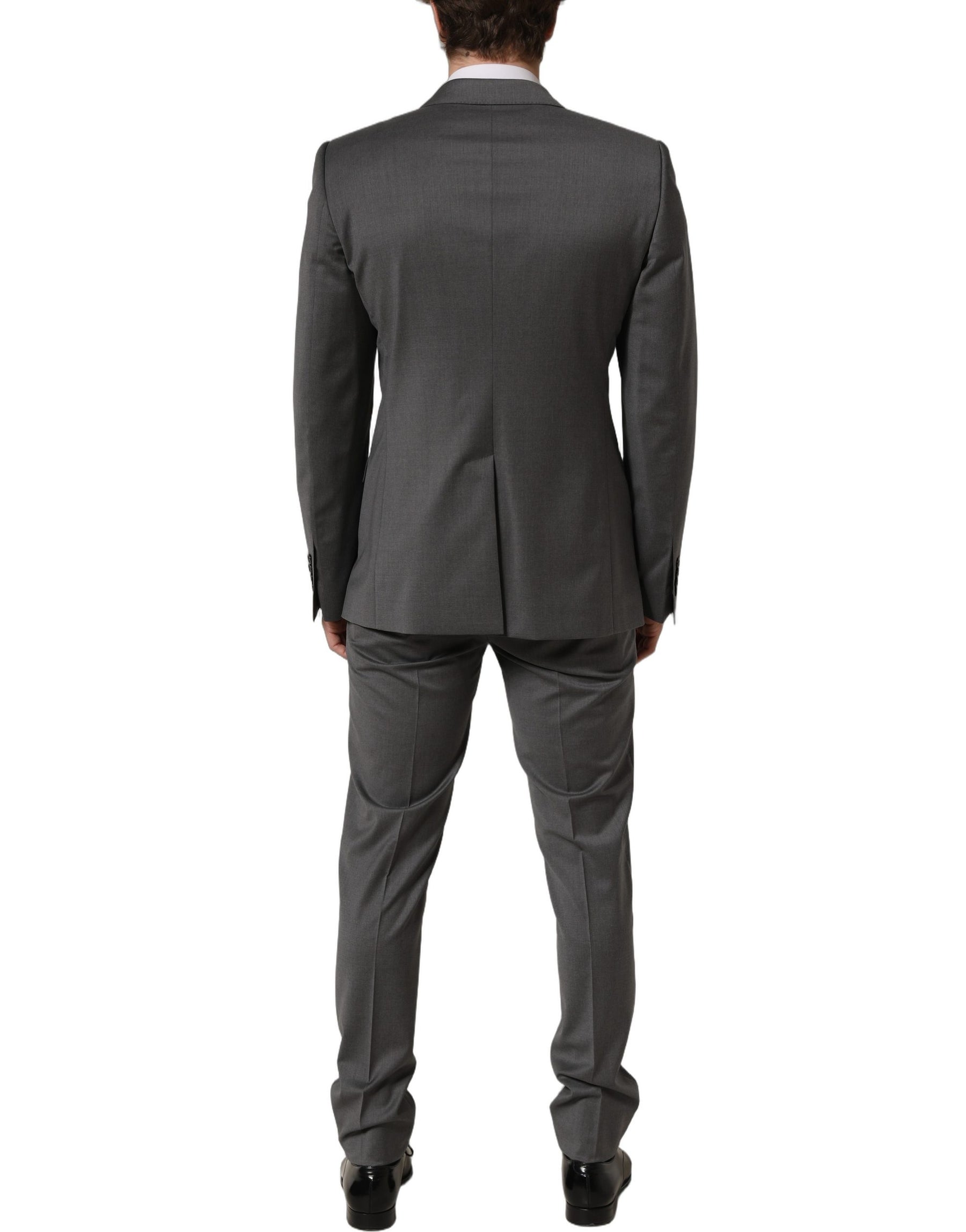 Dolce & Gabbana Gray MARTINI Slim Fit Formal 2Piece Men Suit | Regal Royce