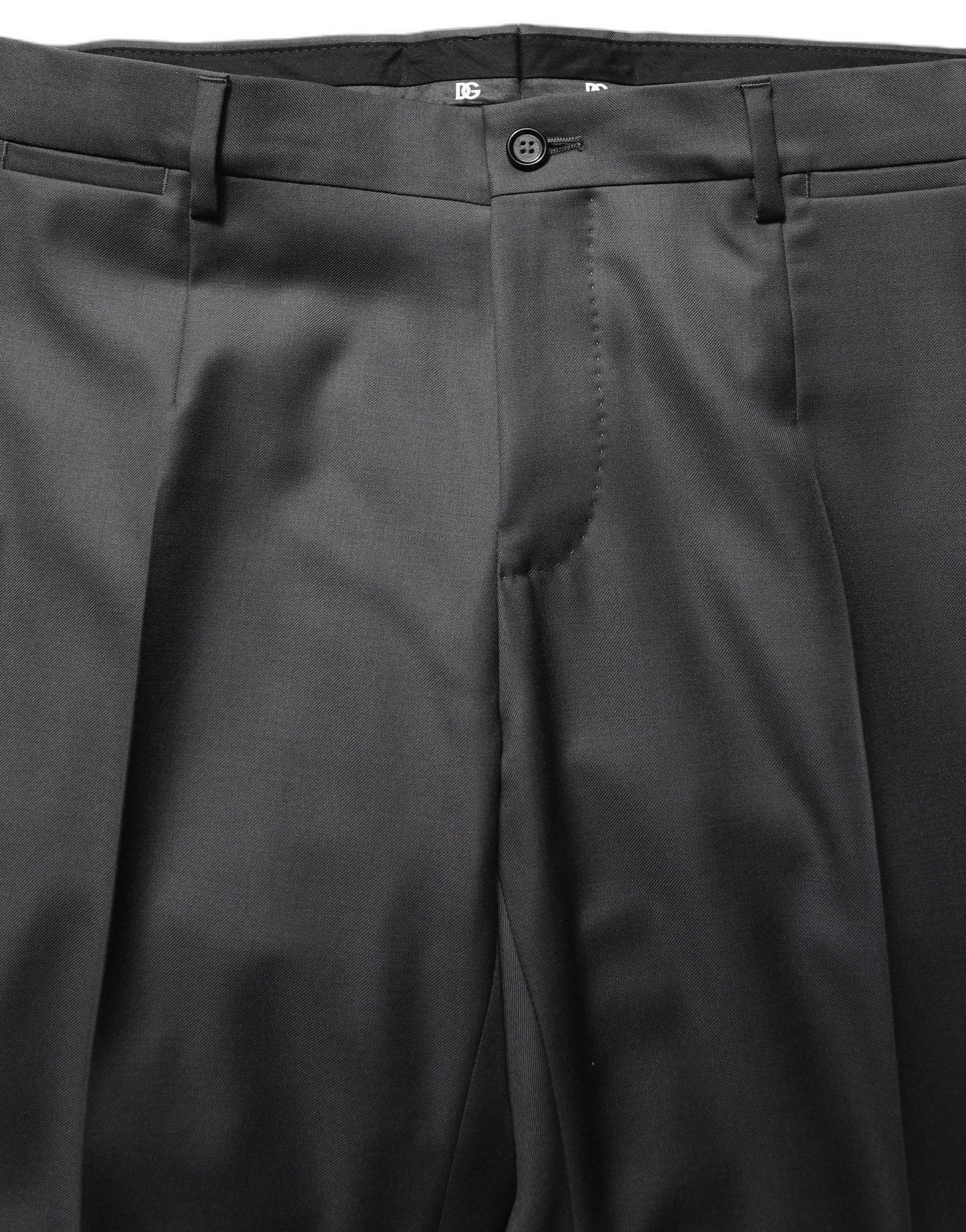 Dolce & Gabbana Gray MARTINI Slim Fit Formal 2Piece Men Suit | Regal Royce