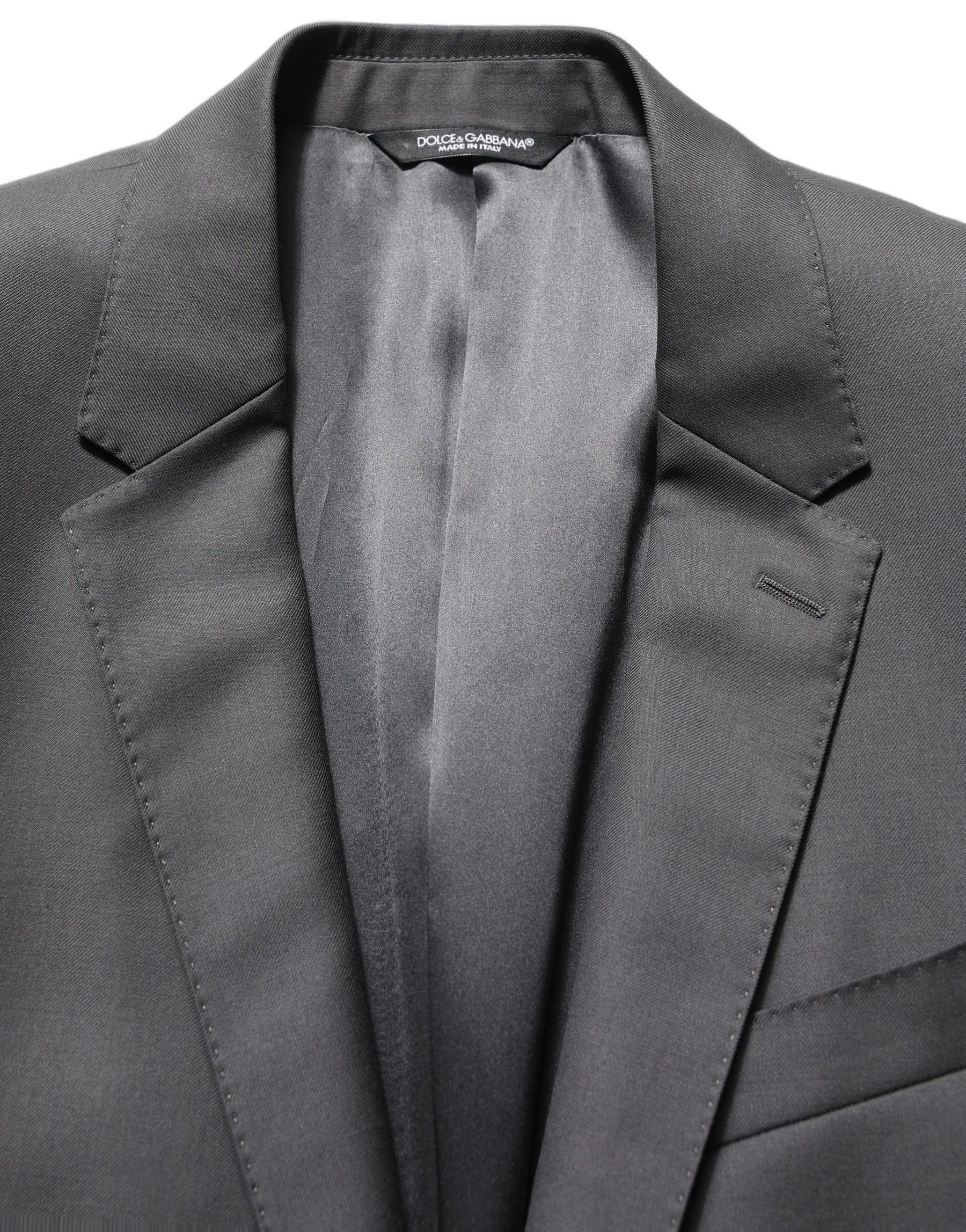Dolce & Gabbana Gray MARTINI Slim Fit Formal 2Piece Men Suit | Regal Royce