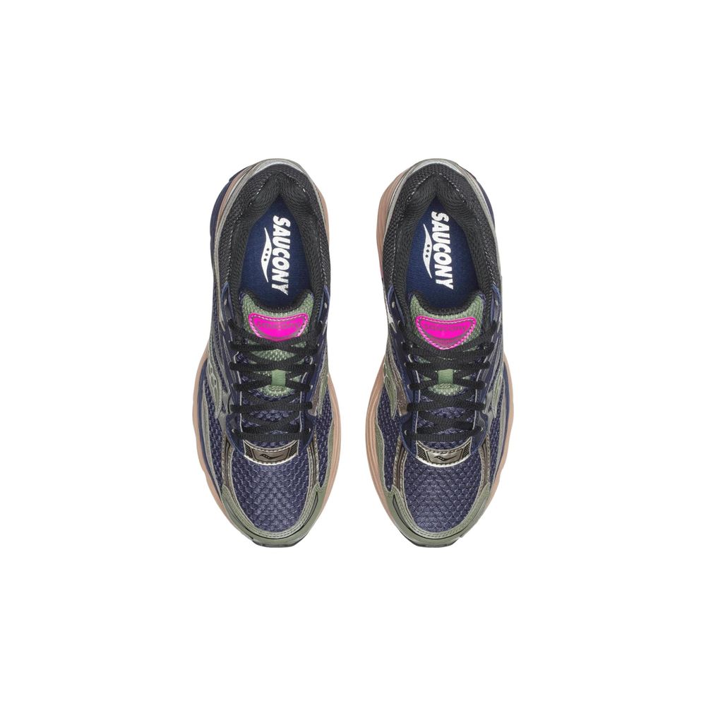 Saucony Blue Synthetic Athletic Sneakers | Regal Royce
