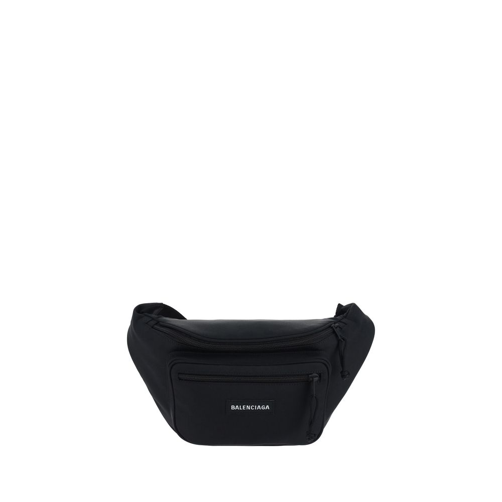 Balenciaga Black Polyester Clutch Bag | Regal Royce