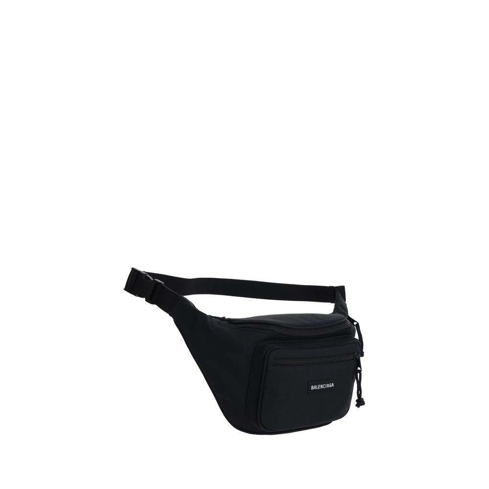 Balenciaga Black Polyester Clutch Bag | Regal Royce