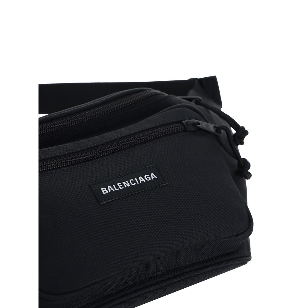 Balenciaga Black Polyester Clutch Bag | Regal Royce