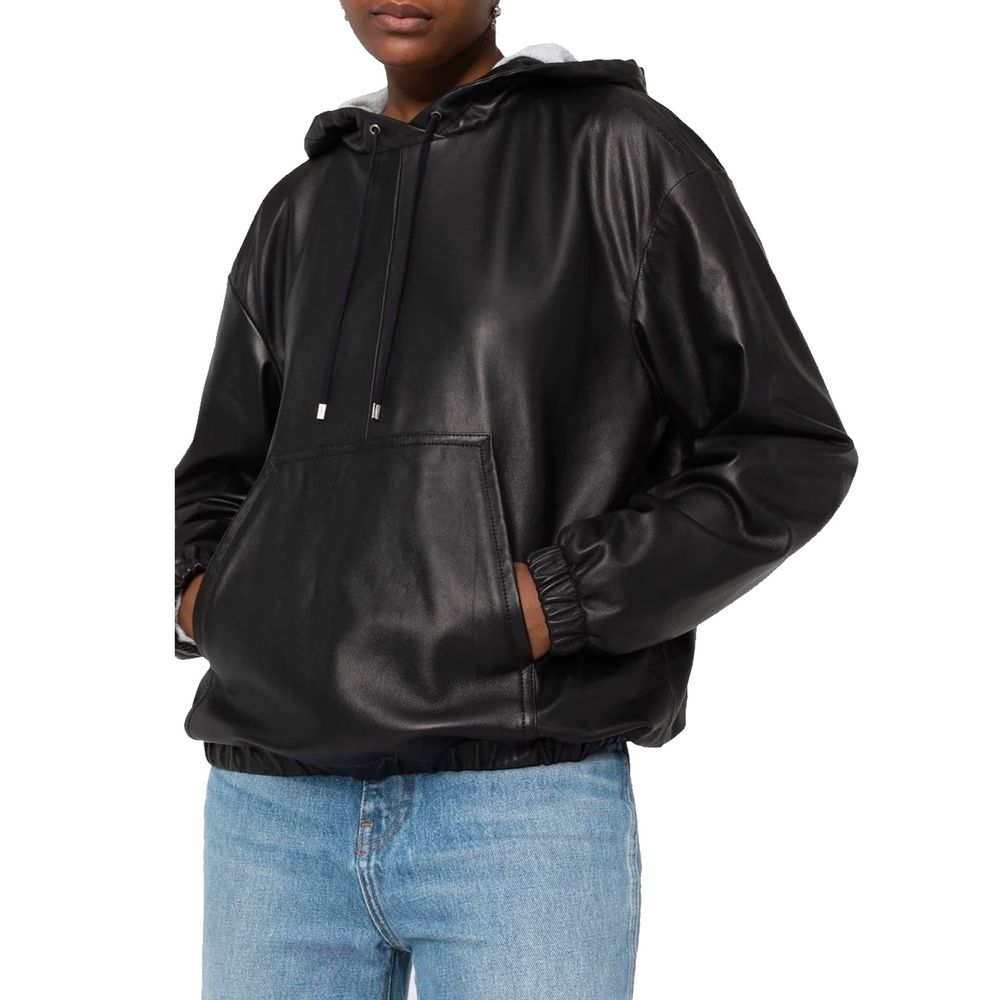 Saint Laurent Black Leather Tank Tops | Regal Royce