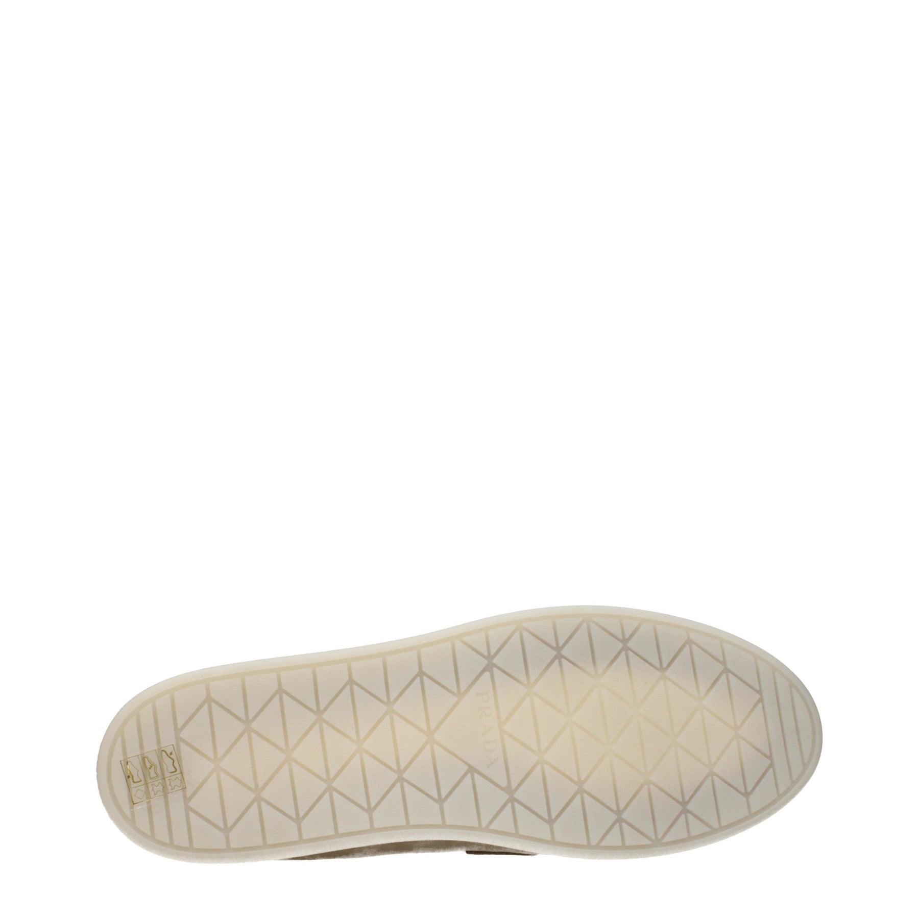 Prada Beige Leather Slip-On Loafers | Regal Royce