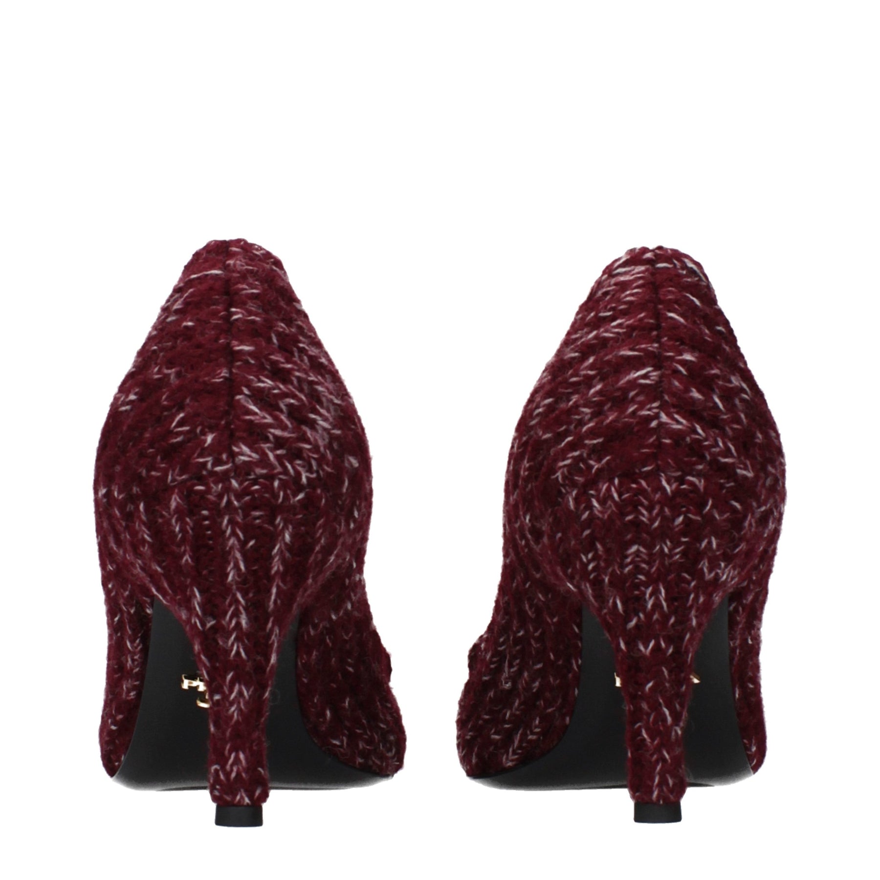Prada Red Fabric Mid Heel Pumps | Regal Royce
